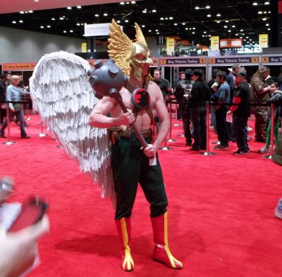 hawkman costume at C2E2