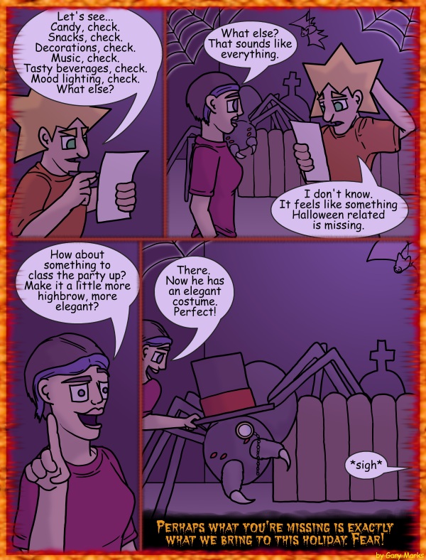 Remove R Comic (aka rm -r comic), by Gary Marks: Halloween 2011, 22 of 32